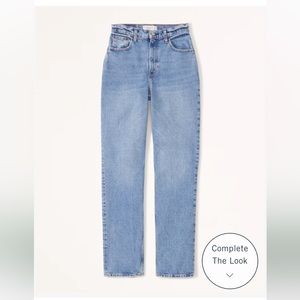 A&F 90’s straight curve love